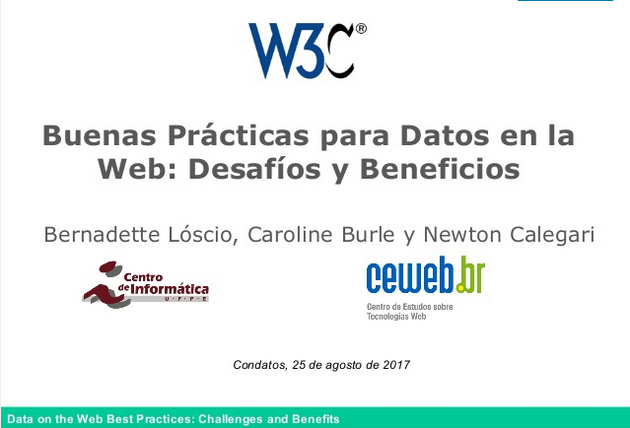 Buenas Prácticas para Datos en la Web y el Caso de Costa Rica 